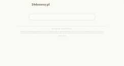 Desktop Screenshot of 24domeny.pl